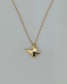 گردنبند پروانه مینیمال طلا