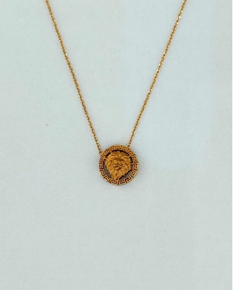 گردنبند مینیمال شیر