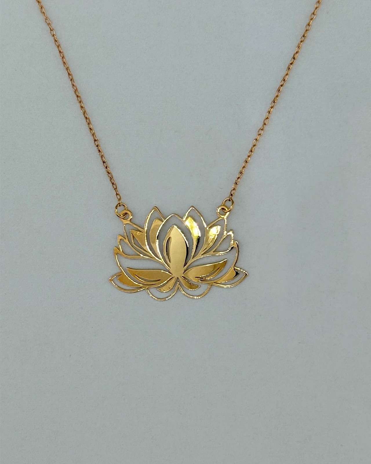 گردنبند لوتوس لیزری