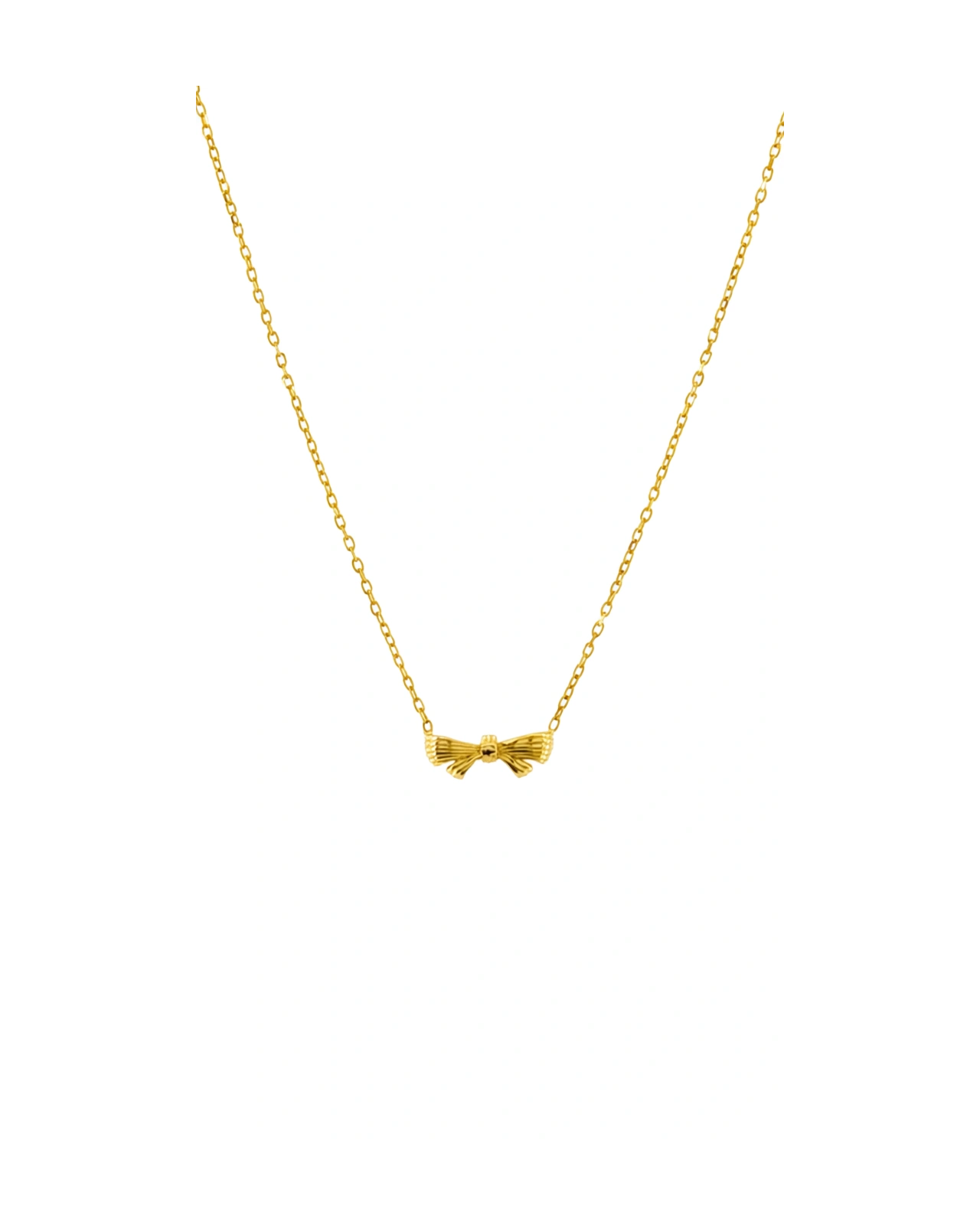 گردنبند نورا پاپیون طلا